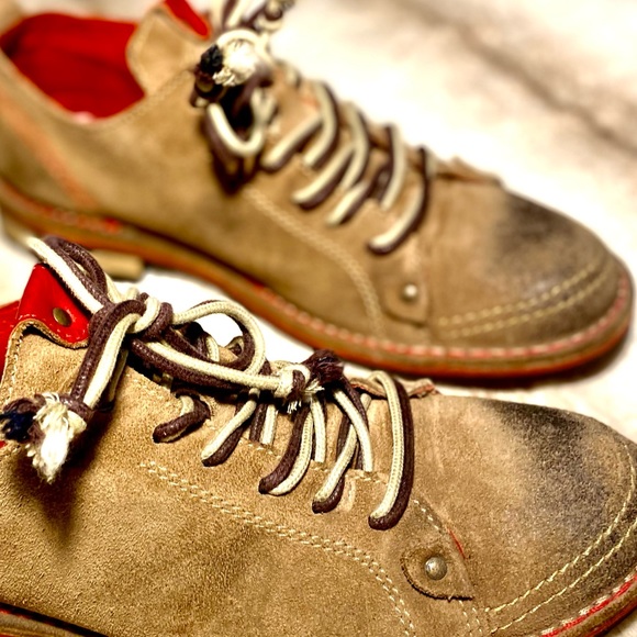 Leathe Suede Shoes lace-up T2 - Picture 11 of 11